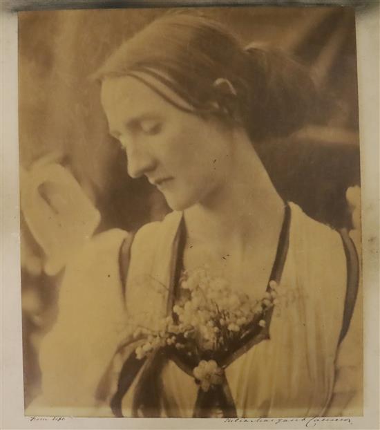 Julia Margaret Cameron: A photograph study of Mary Fisher,